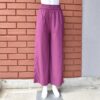 P2001PurpleTwillFlarePlazo