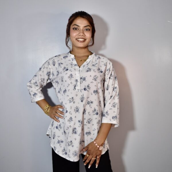 P3010BluePrintedTops