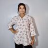 P3010PinkPrintedTops